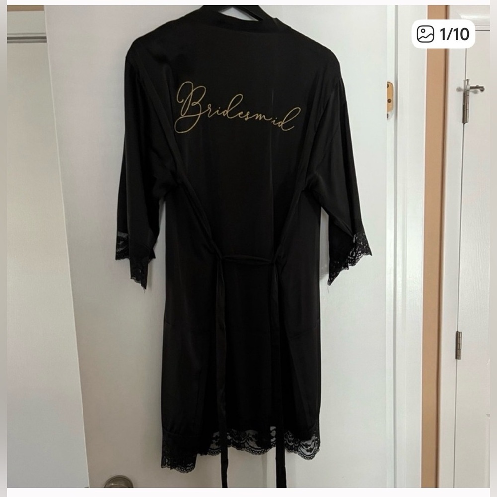 Bridesmaid Set of 2 Items: Tank Top & Robe